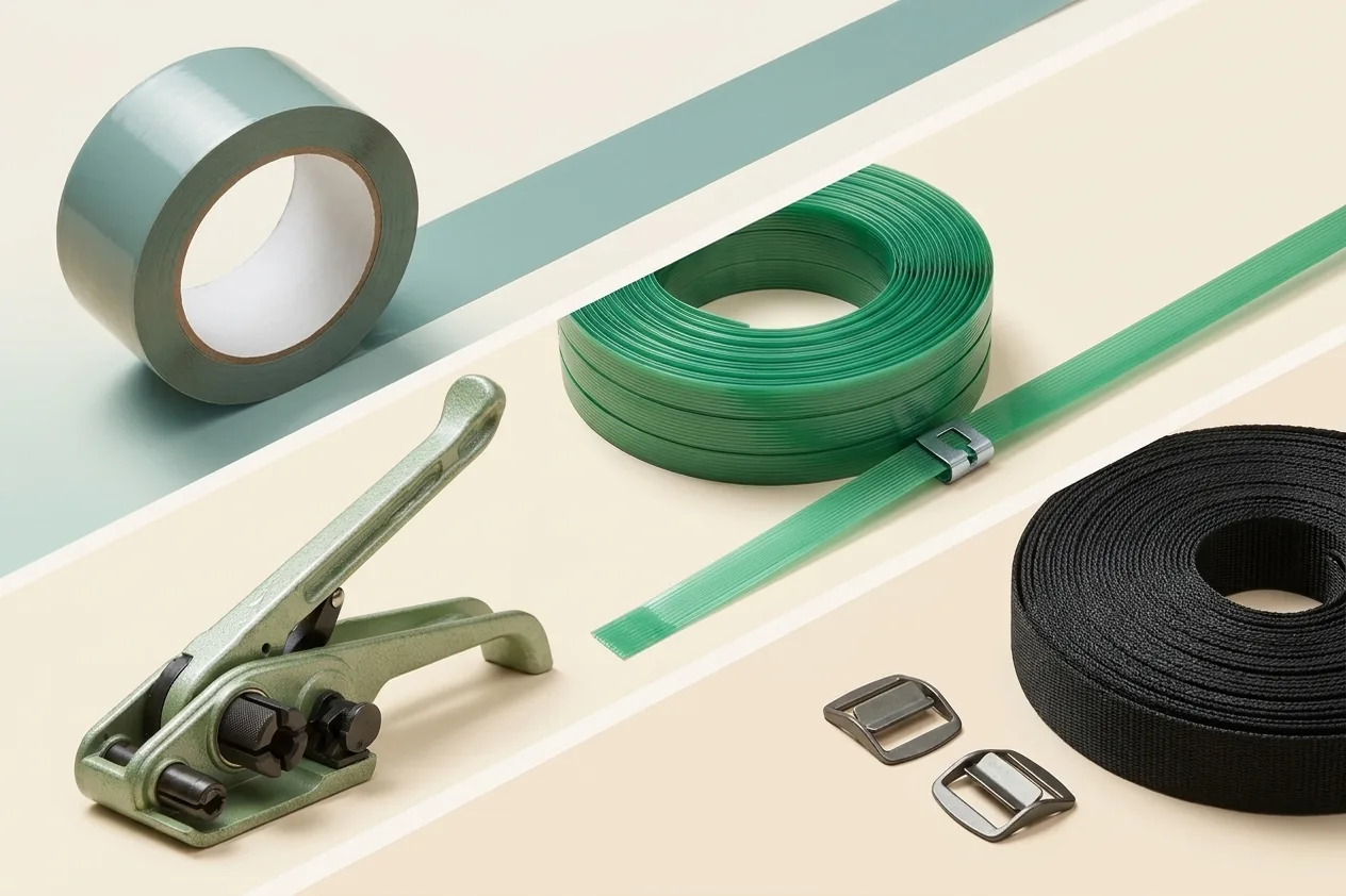 Klebebandrollen, Umreifungsband und Handabroller aus dem Sortiment von Impuls Fairpackung